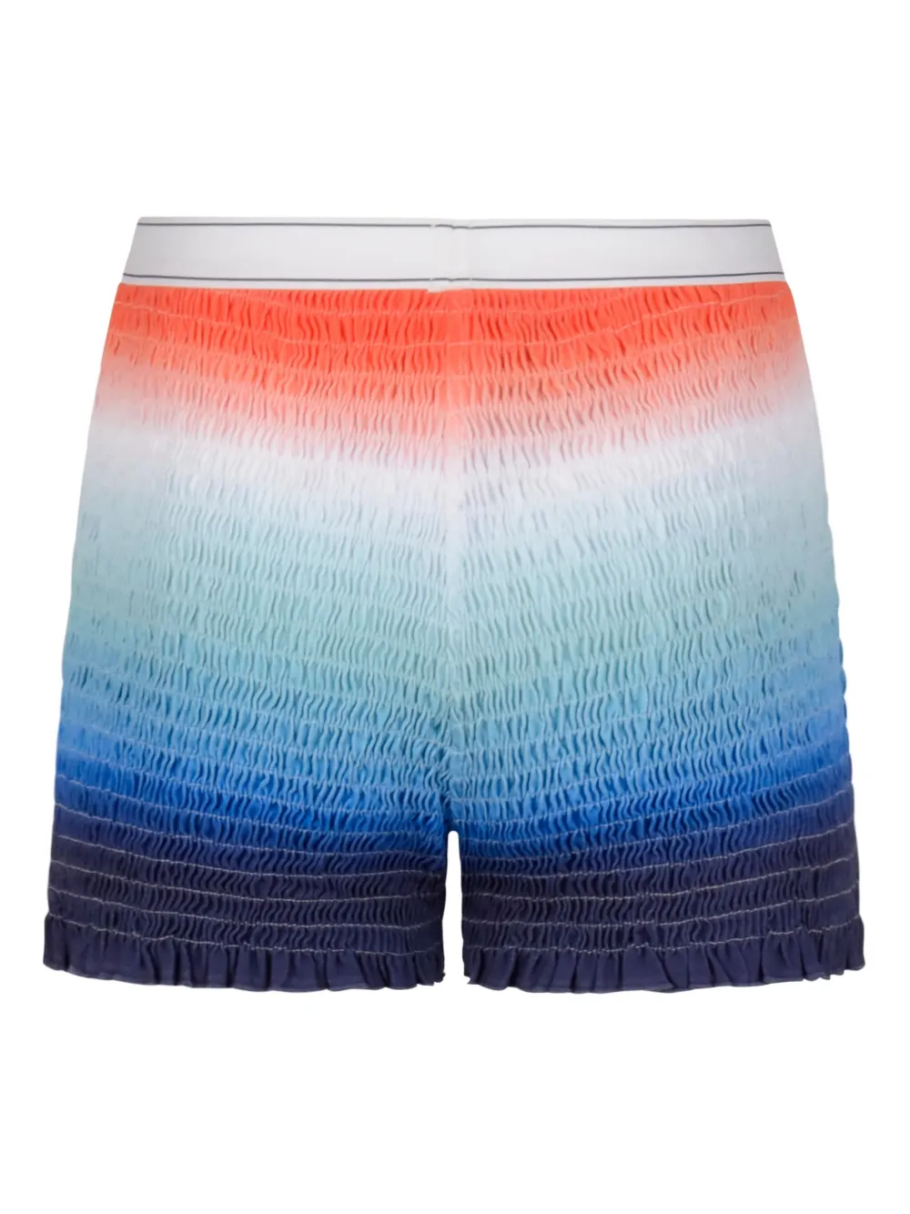 Casablanca Gesmockte shorts Blauw