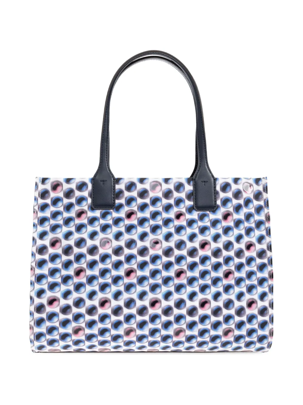 Tory Burch Shopper met logo-reliëf Wit