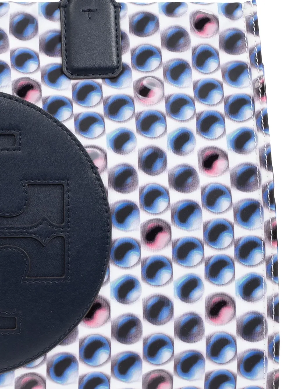 Tory Burch Shopper met logo-reliëf Wit