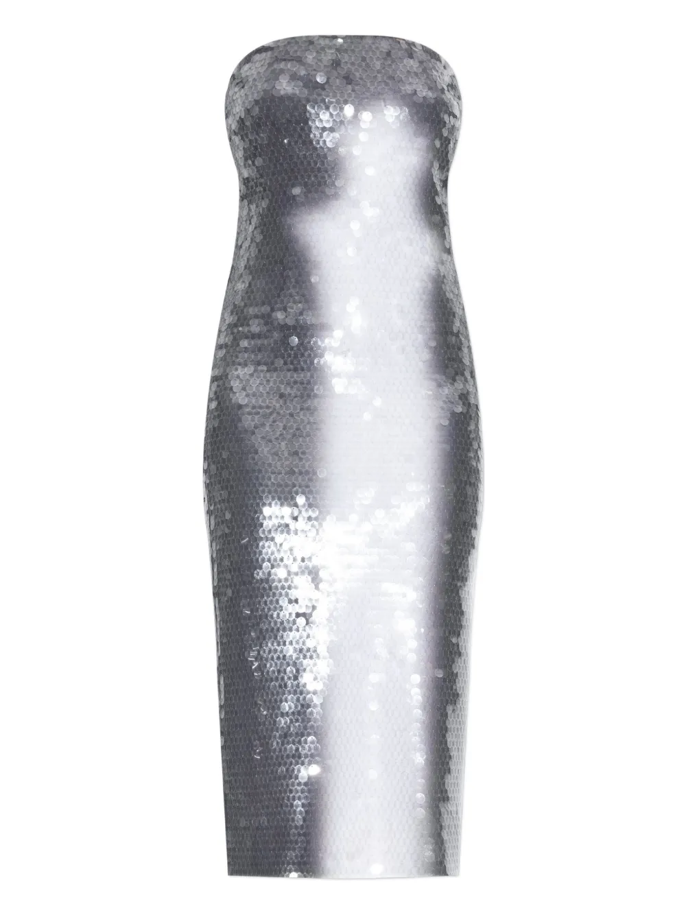 Sportmax Stemma midi-jurk Grijs