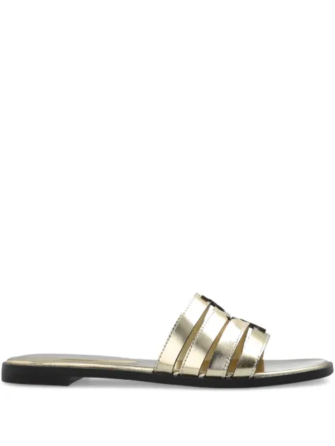 Tory Burch leather slippers