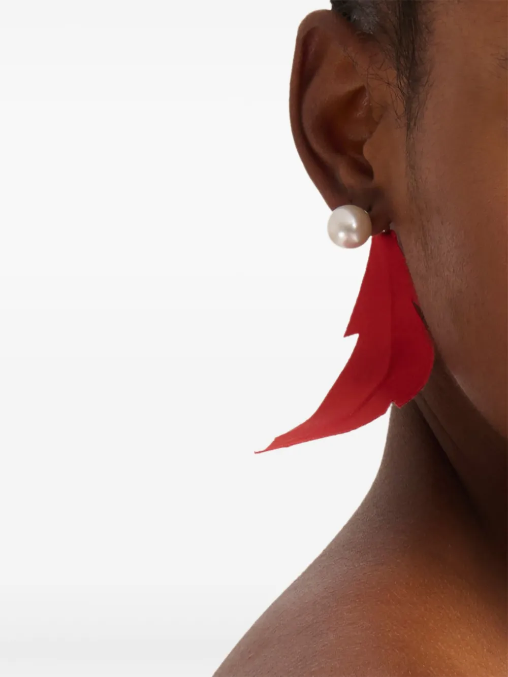 Marni aretes con plumas | Image 2