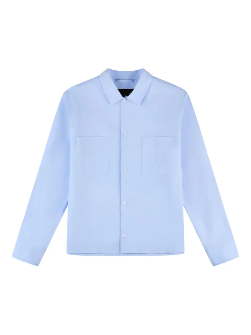 Hogan chemise en popeline de coton | bleu | Image 1