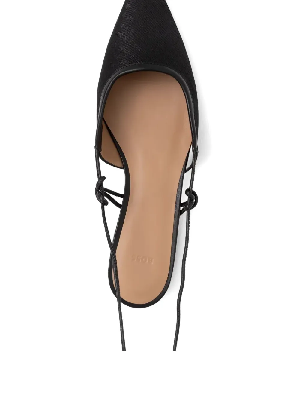 Hugo Boss Charlize Ballerinas In Black