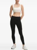 BOSS square-neck sports bra - White