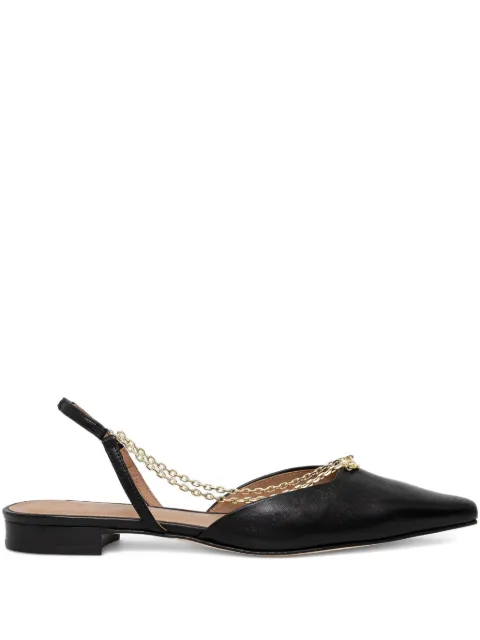 BOSS flats con detalle de cadena