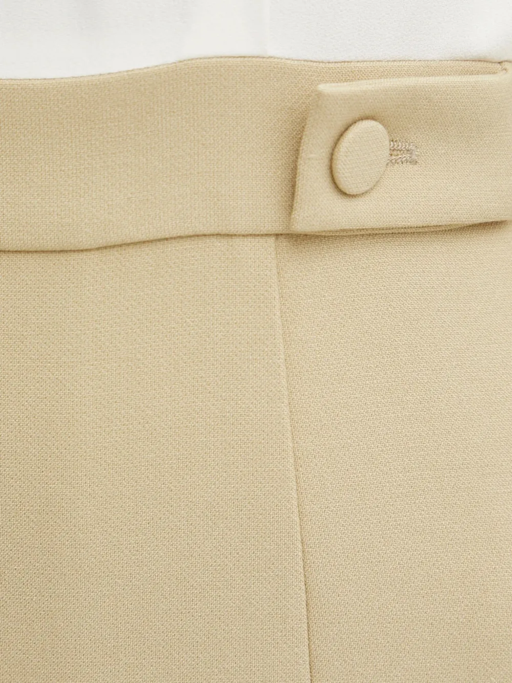 Hugo Boss Keyhole-neckline Midi Dress In White