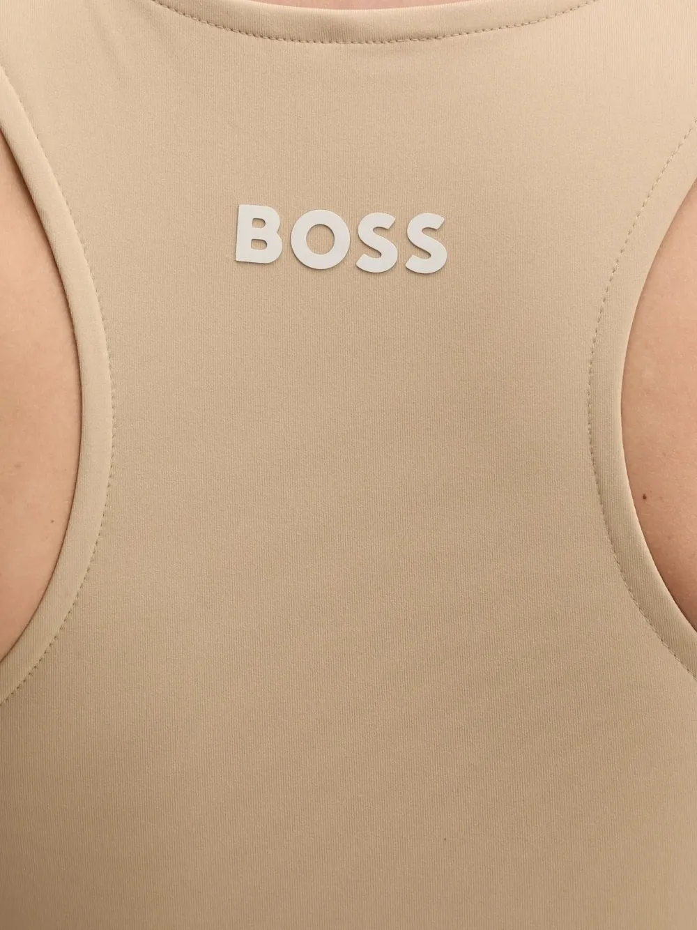 BOSS Sport-bh met racerback Beige