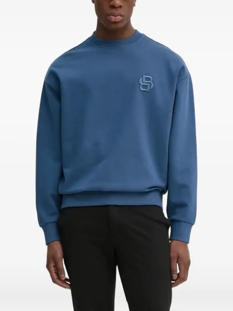 BOSS embroidered-logo sweatshirt
