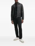 BOSS logo-patch denim jeans - Black