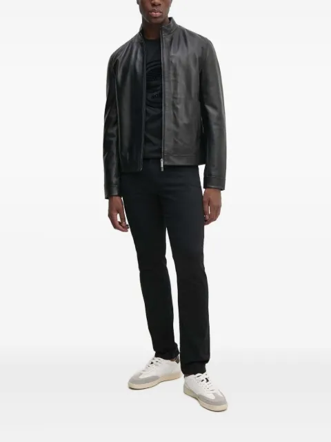 BOSS logo-patch denim jeans