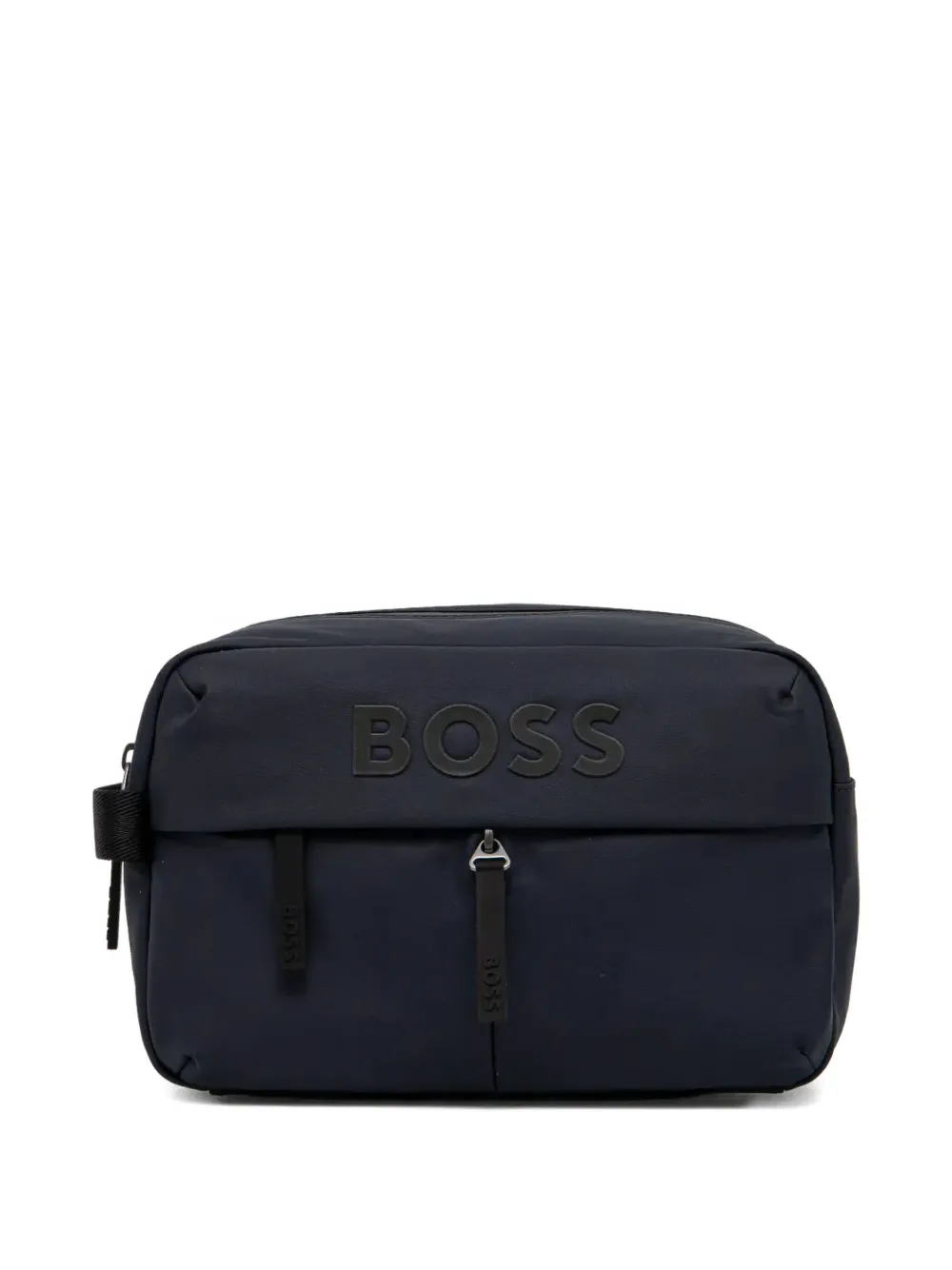 BOSS neceser con logo en relieve | azul | Image 1