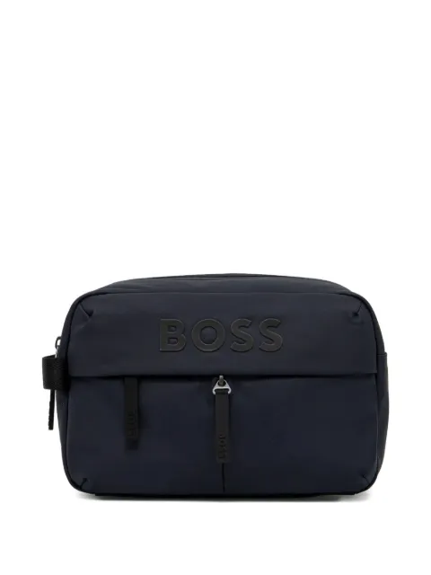 BOSS neceser con logo en relieve