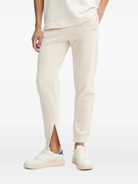 BOSS pantalon de jogging à fentes
