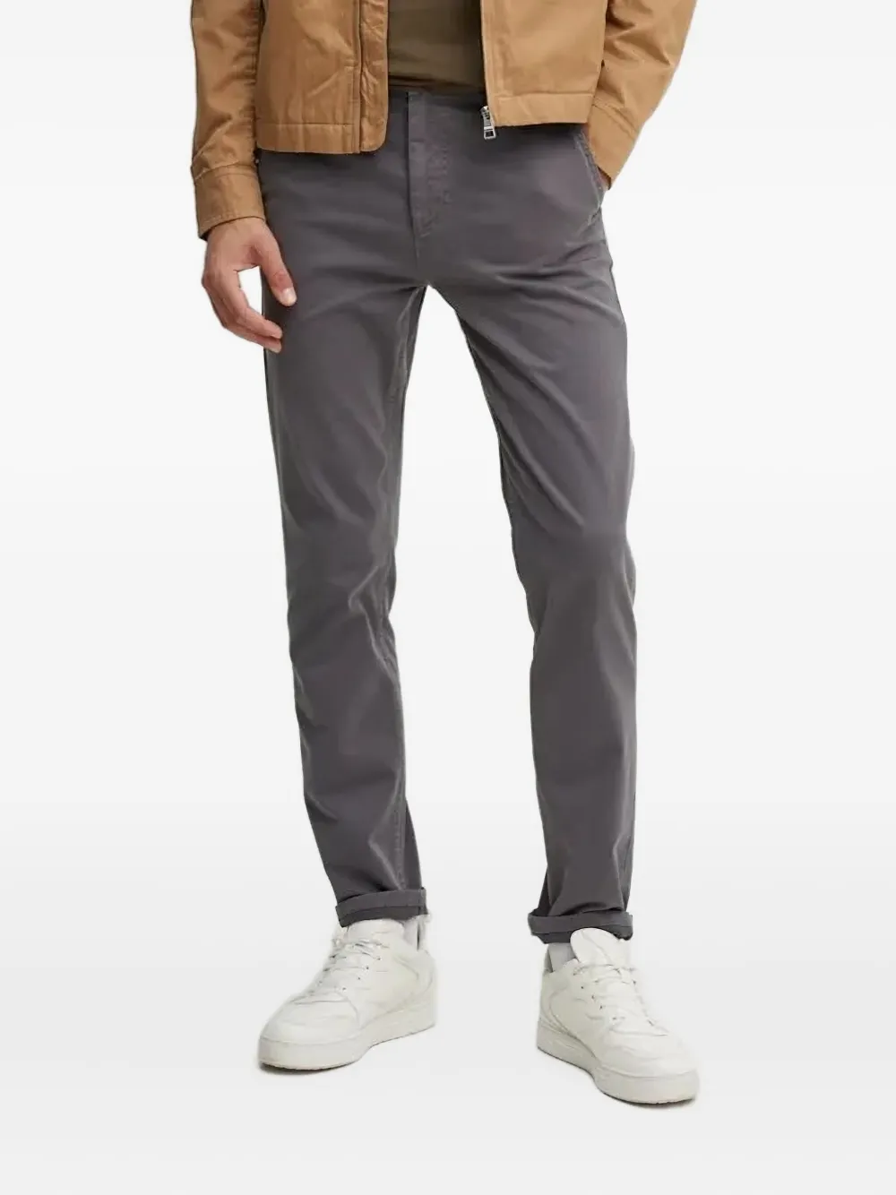 BOSS cotton trousers | Grey | Image 1