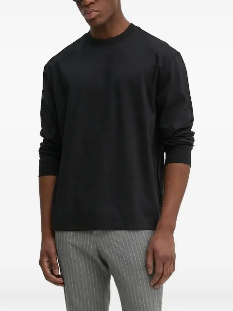 BOSS long-sleeve crew-neck T-shirt