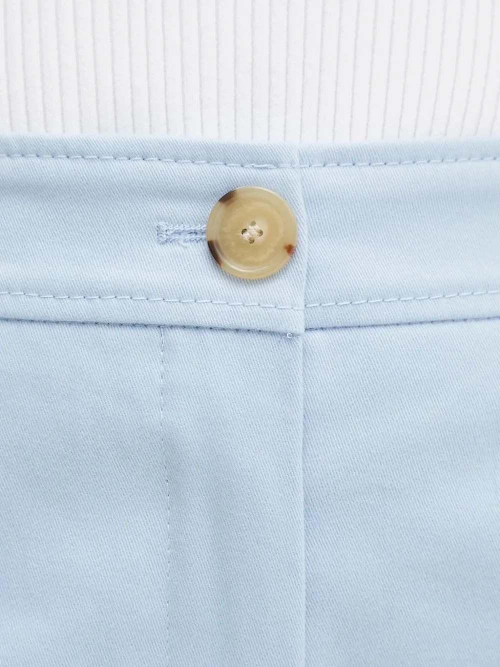 BOSS Broek met elastische taille Blauw