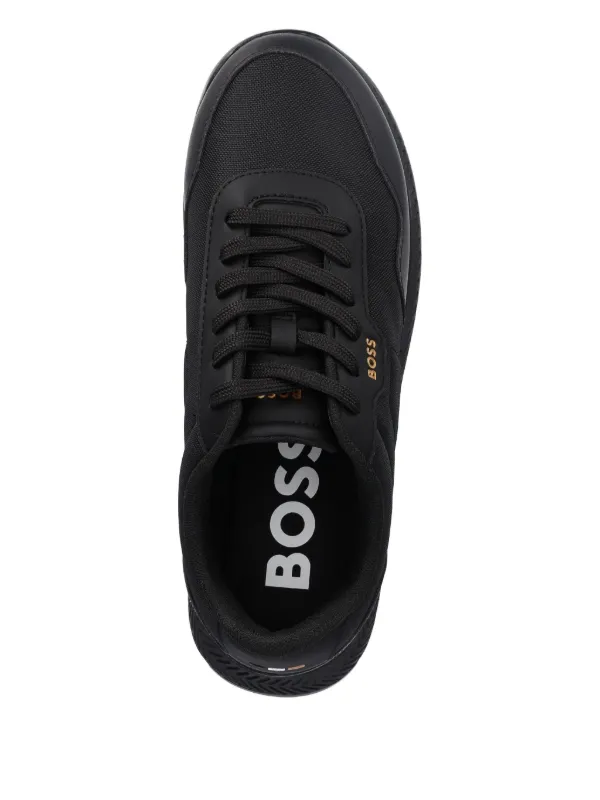 BOSS レースアップ スニーカー | ブラック | FARFETCH JP