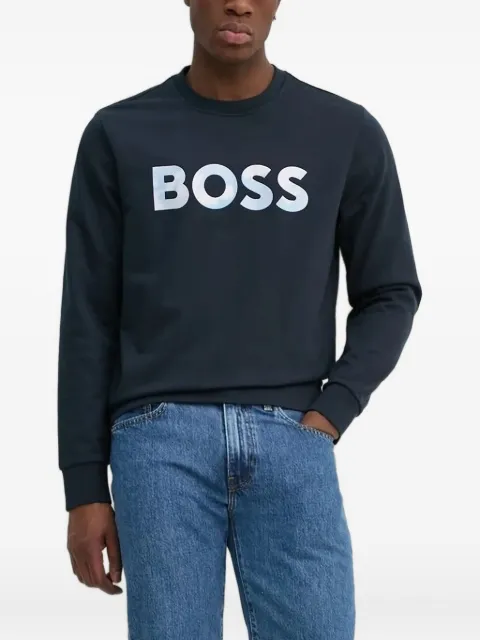 BOSS logo-print sweatshirt