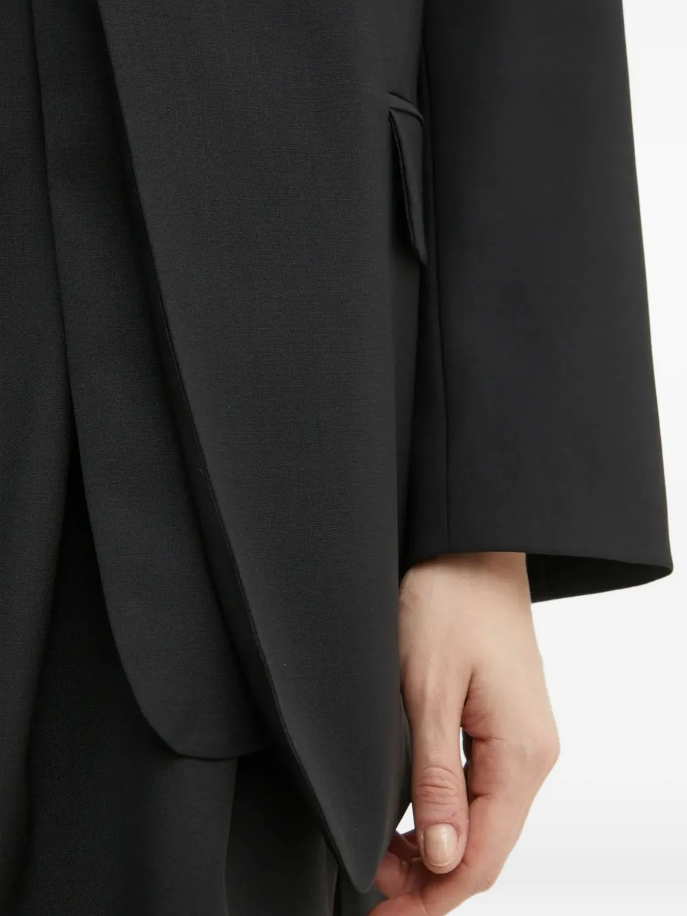 Hugo Boss Single-breasted Blazer In Black