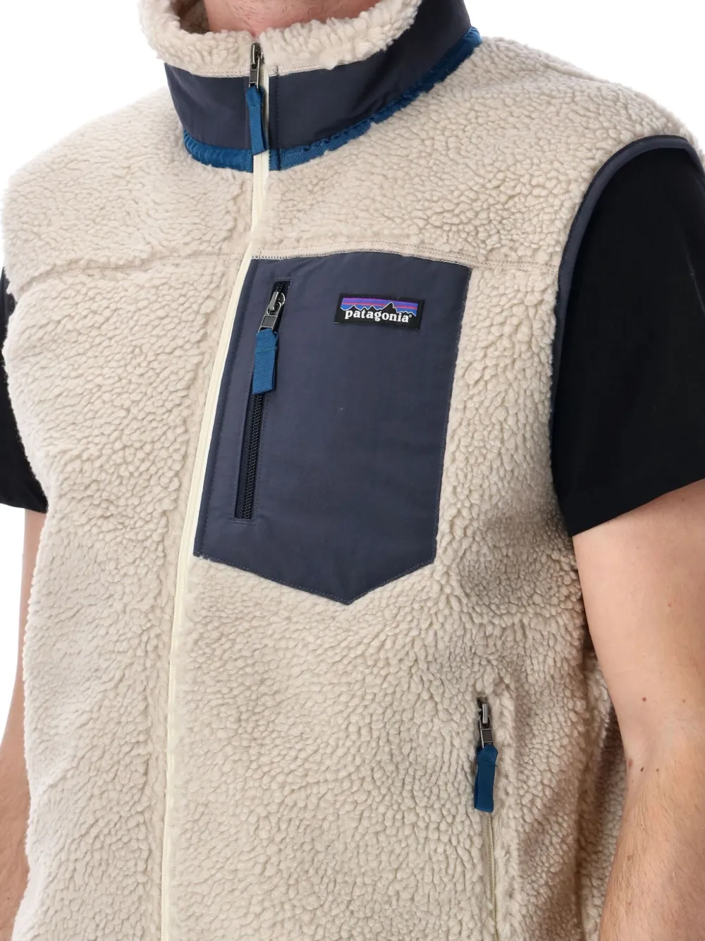 Patagonia Fleece bodywarmer Beige