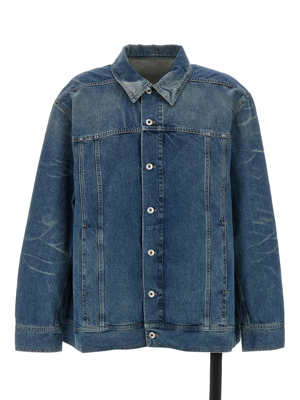 Rick Owens DRKSHDW Jumbo Worker jacket - Blu