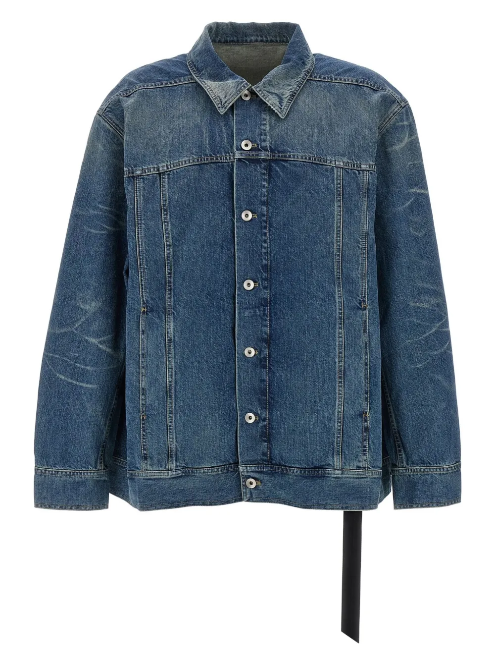 Rick Owens DRKSHDW chamarra Jumbo Worker | azul | Image 1