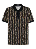 Fred Perry printed polo shirt - Blue