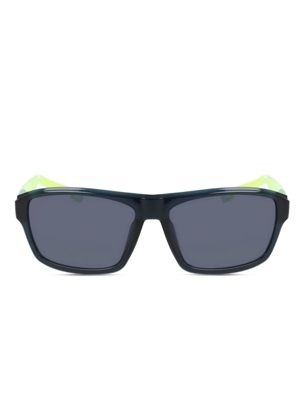 Nike Occhiali da sole Livefree Tempo squadrati - Blu