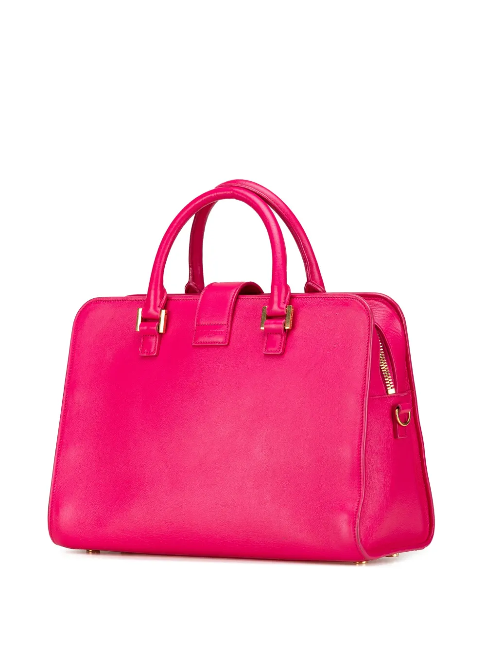 Saint Laurent Pre-Owned 2014 Small Leather Monogram Cabas satchel | Bags | Image 2