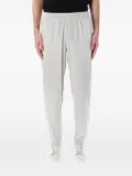 Ea7 Emporio Armani logo print track pants - White
