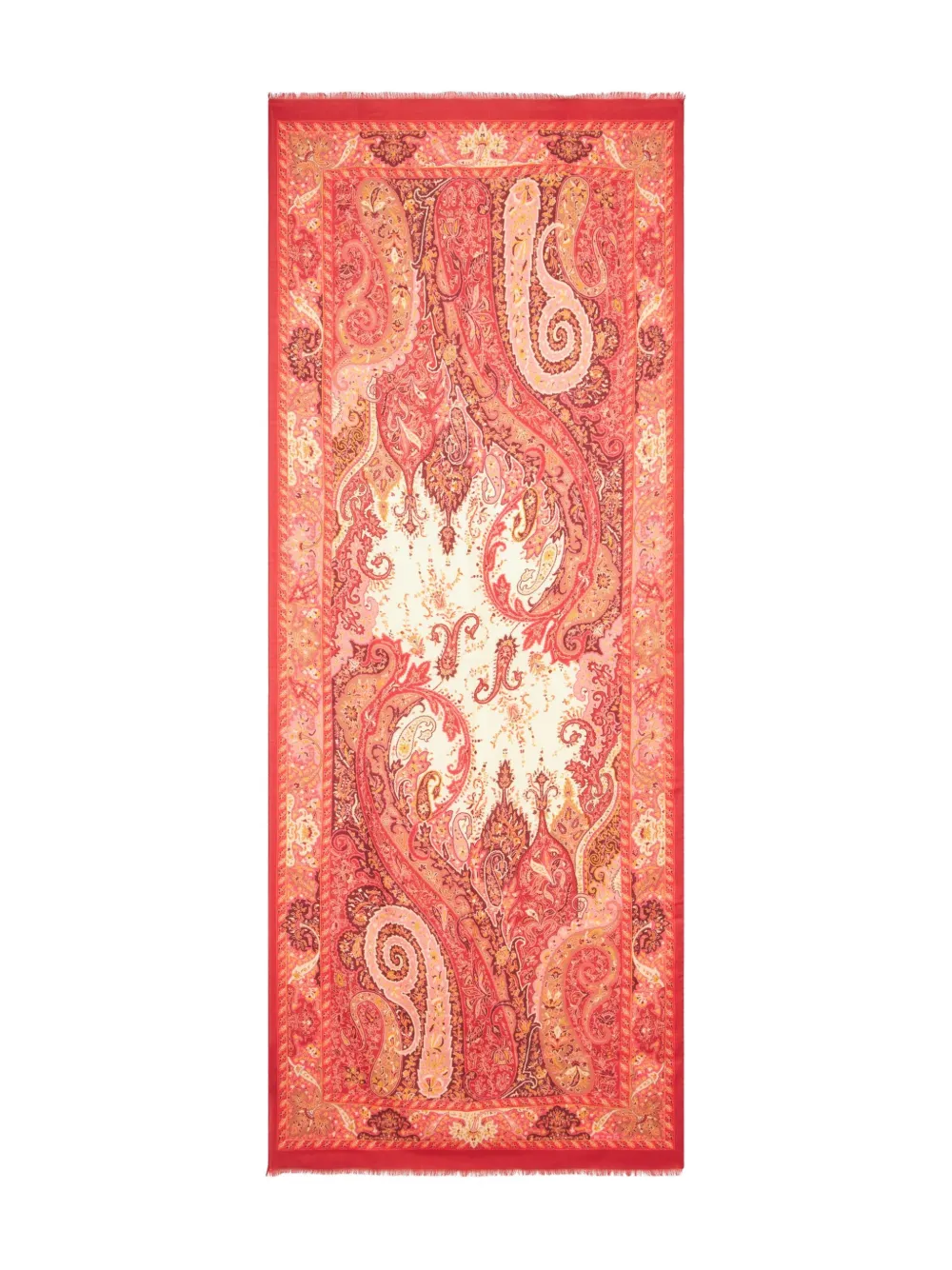 ETRO ペイズリー スカーフ - レッド ETRO ペイズリー スカーフ - レッド