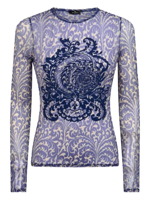 ETRO tulle t-shirt