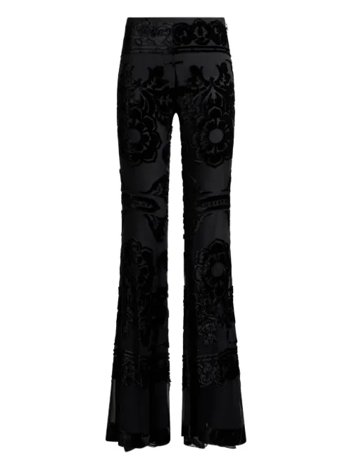 Pantalon évasé à fleurs - ETRO - Modalova