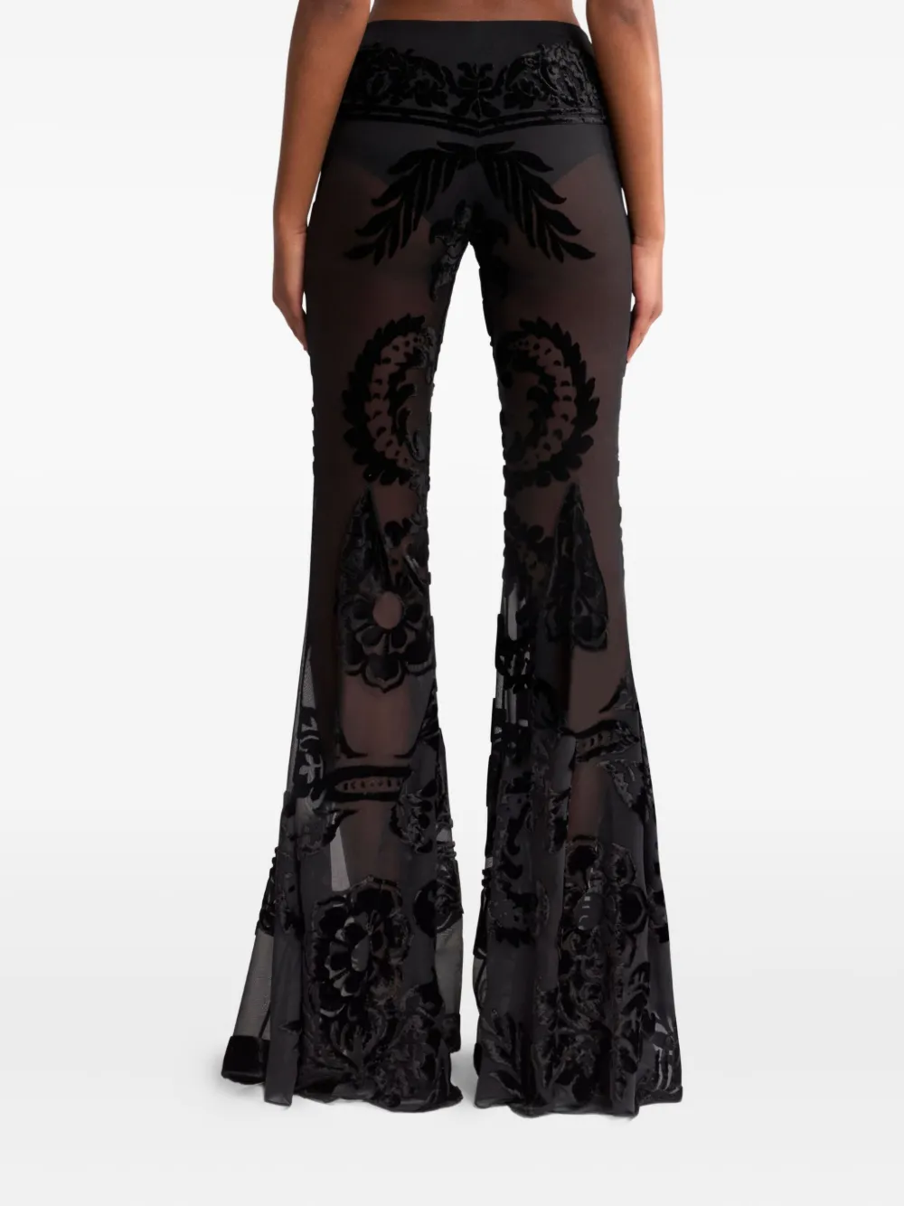 ETRO Flared broek Zwart
