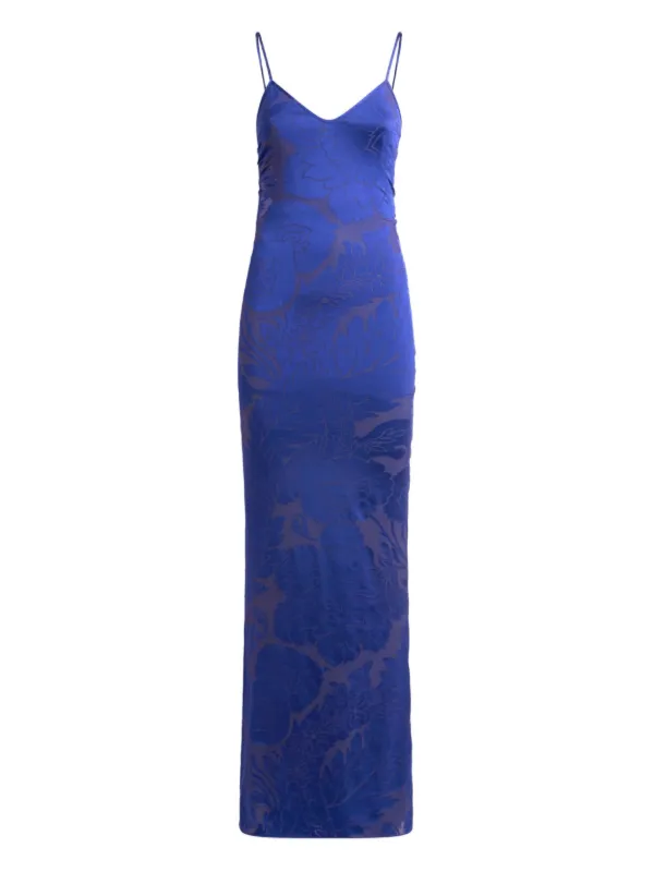 ワンピース Etro Dresses Blue ETRO floral-jacquard Dress | Blue | FARFETCH