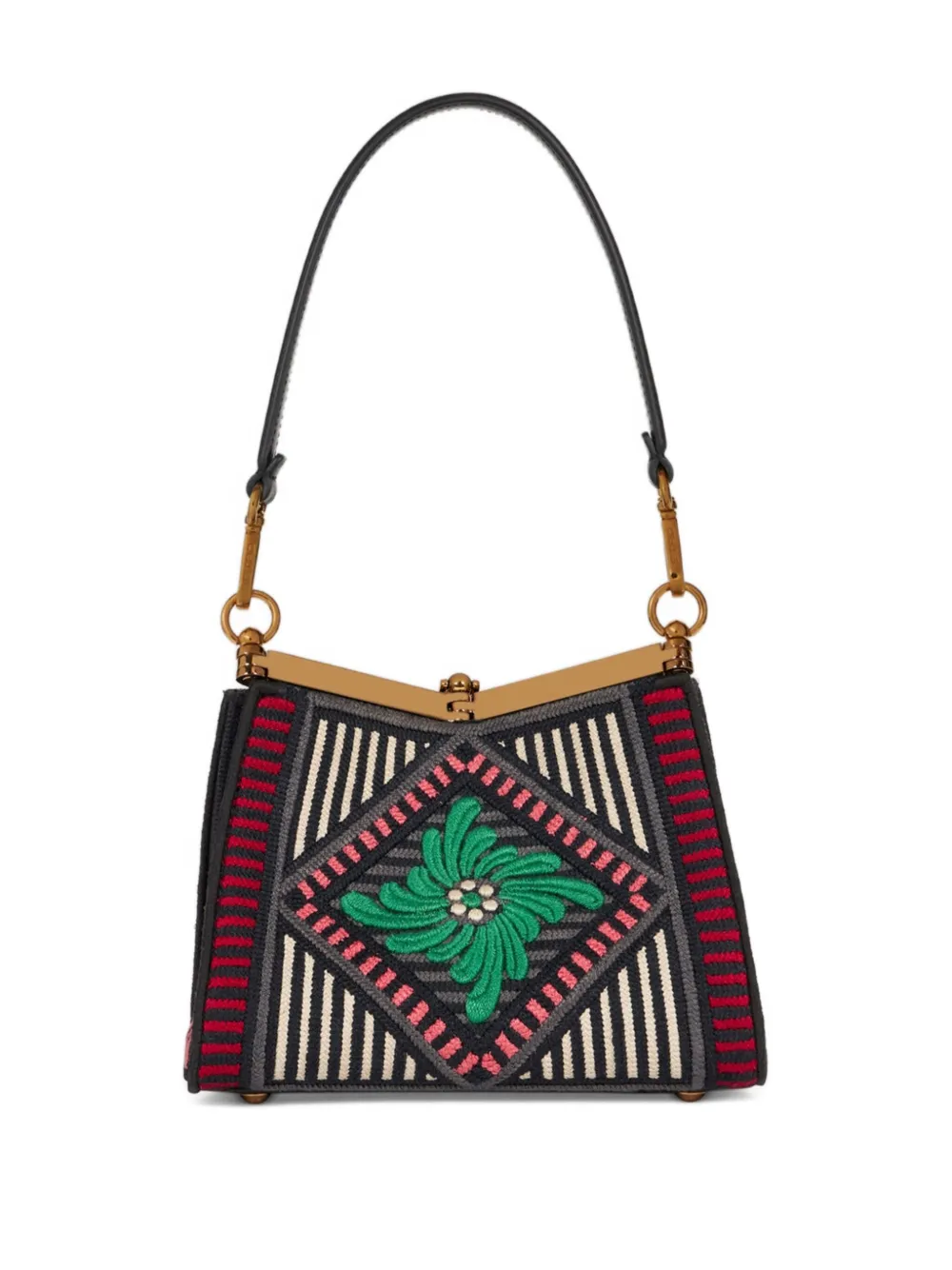 ETRO Vela kleine schoudertas Zwart