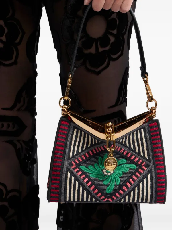 ETRO Vela ショルダーバッグ S ETRO Vela ショルダーバッグ S | ブラック | FARFETCH JP