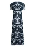 ETRO logo dress - Blue