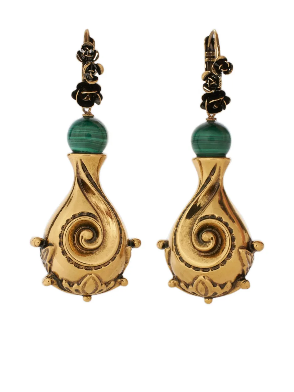 ETRO paisley earrings - Oro