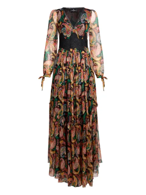 ETRO paisley-print dress
