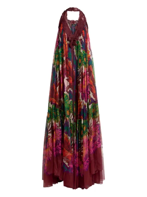 ETRO lace-trim dress