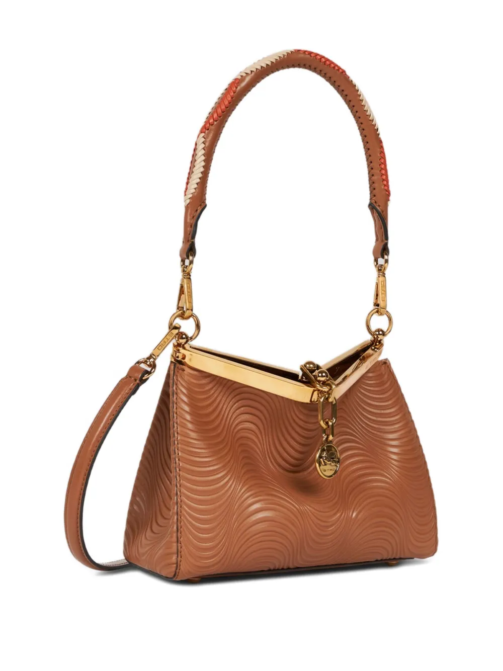 ETRO Vela kleine schoudertas Bruin