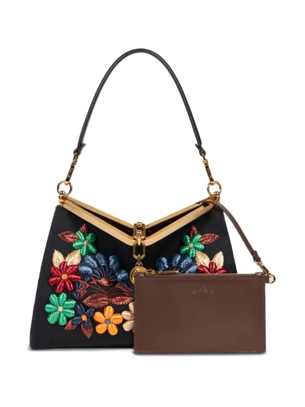 ETRO Vela ショルダーバッグ M | ブラック | FARFETCH JP