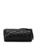 Saint Laurent Pre-Owned 2023 Small Quilted Lambskin Sade Tube Bag shoulder bag - Black
