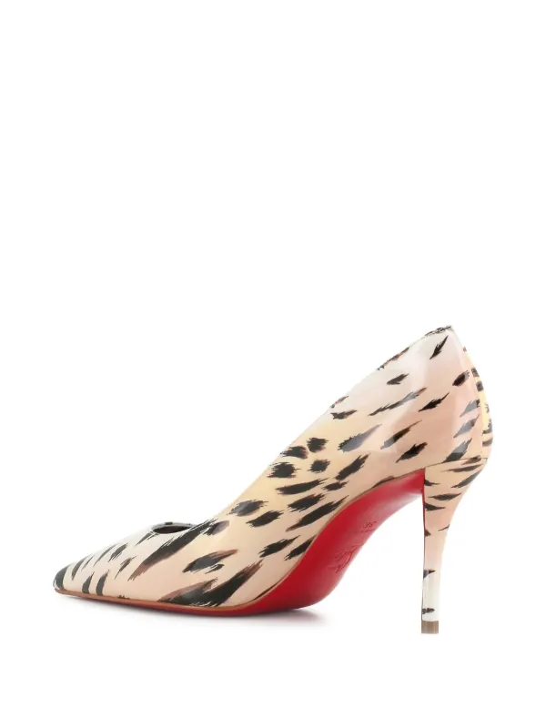 Christian Louboutin 80mm Miss Z Pumps | Neutrals | FARFETCH