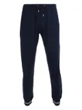 Luigi Borrelli drawstring-cuff track pants - Blue