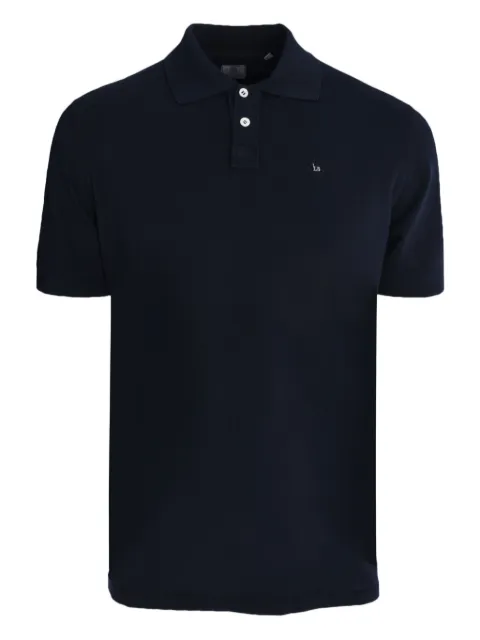 Luigi Borrelli piquet-cotton polo shirt