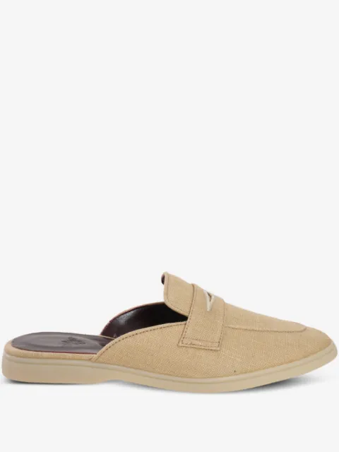 Bougeotte penny-slot flat mules 