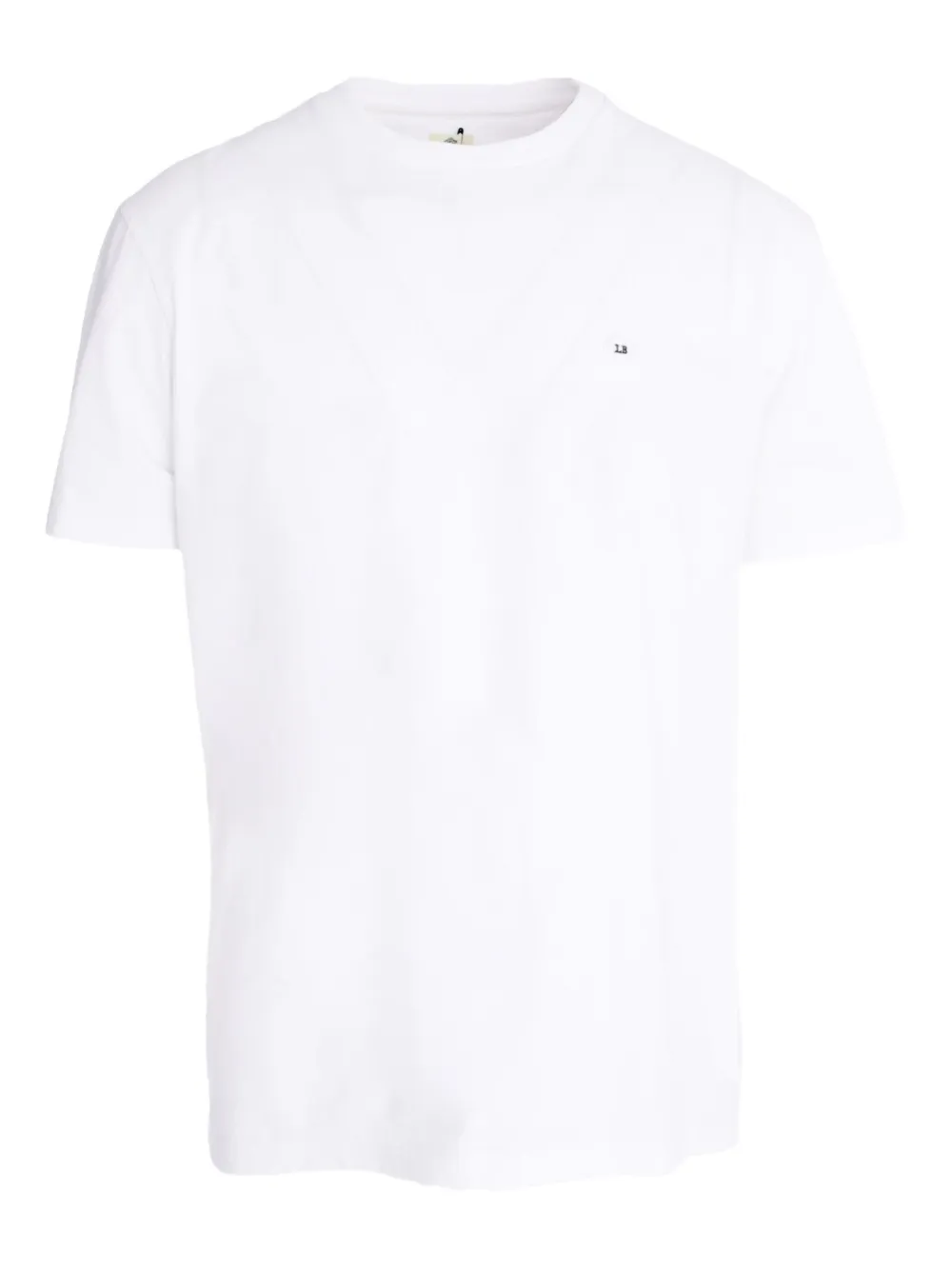 Luigi Borrelli logo-embroidered T-shirt - Bianco